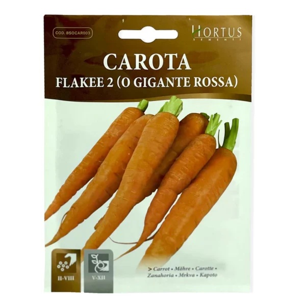 Flakee Carrot | Seeds - Image 3