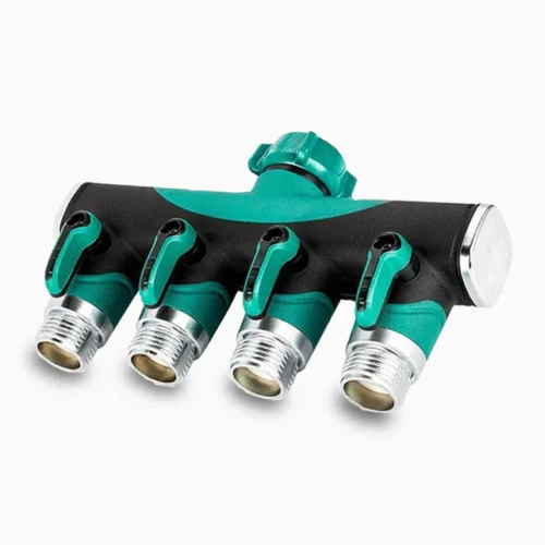 4 Way Garden Irrigation Connector