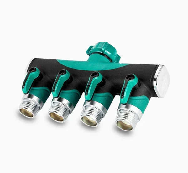 4 Way Garden Irrigation Connector