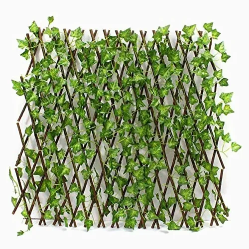 Artificial Bamboo Garden Fence “Cover with artificial leaves” 1.0×2.0m