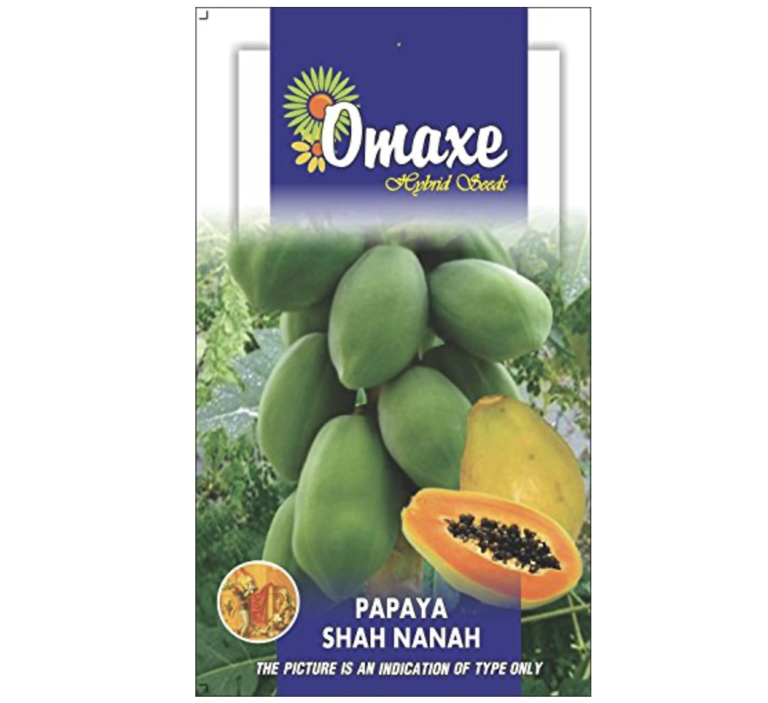 Papaya “Shah Nanah” Hybrid Seeds by Omaxe