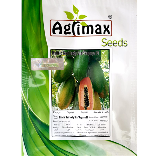 Papaya Fruit Seeds “Hybrid Red Lady