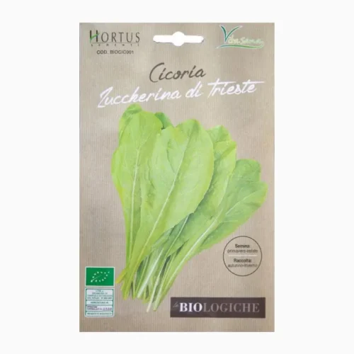 Organic Cicoria Zuccherina Trieste Busta Bio Organic