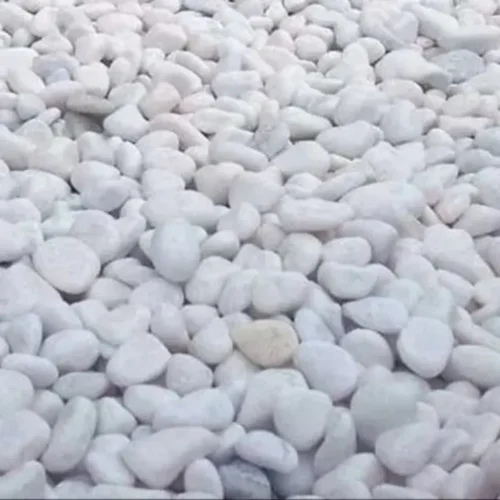 Snow White pebbles 20KG